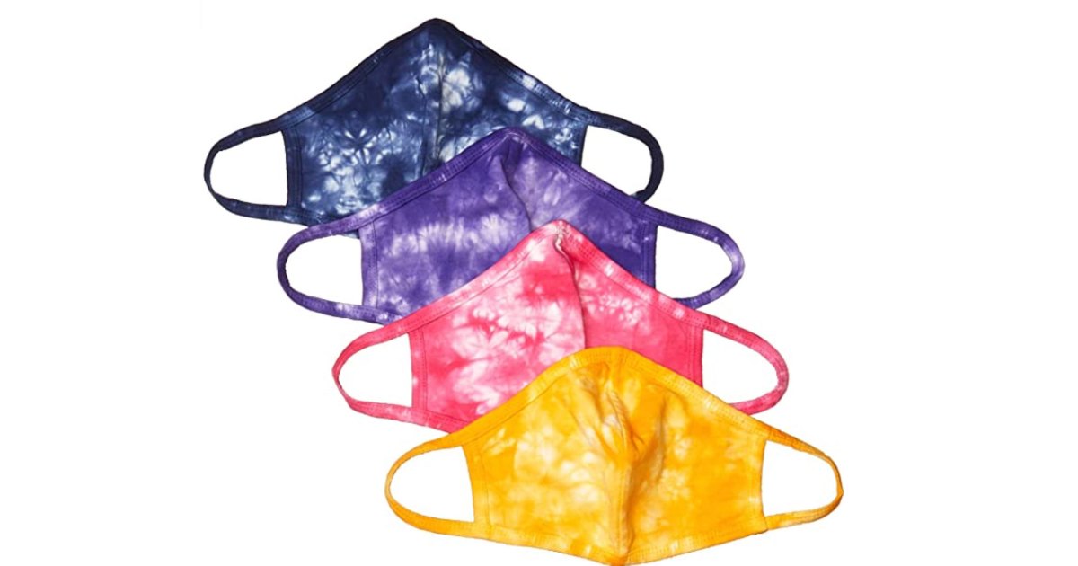 Amazon’s Newly Launched Face Masks Include an Amazing Tie-Dye Option