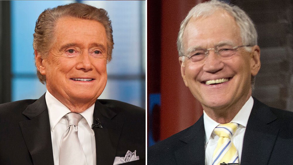 David Letterman Says Regis Philbin Is ‘In the Same Category as Carson’