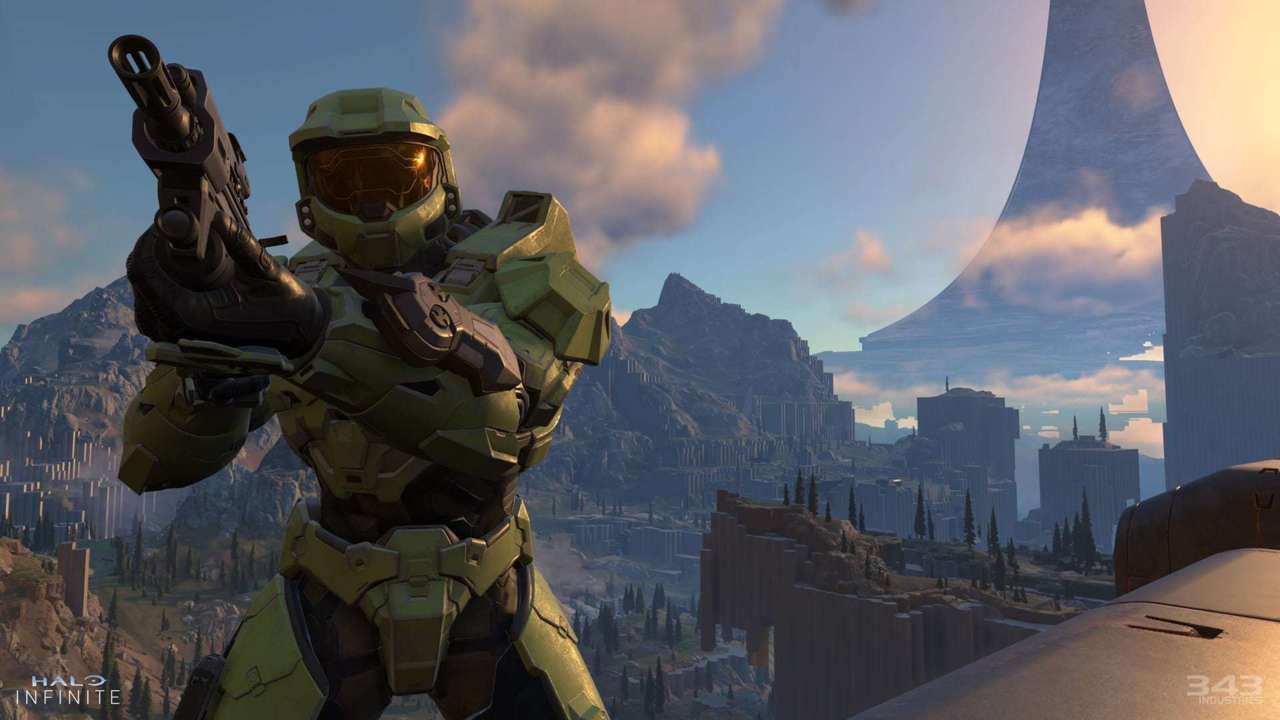 Halo Infinite Gameplay Features New Weapons And Flying Grunts