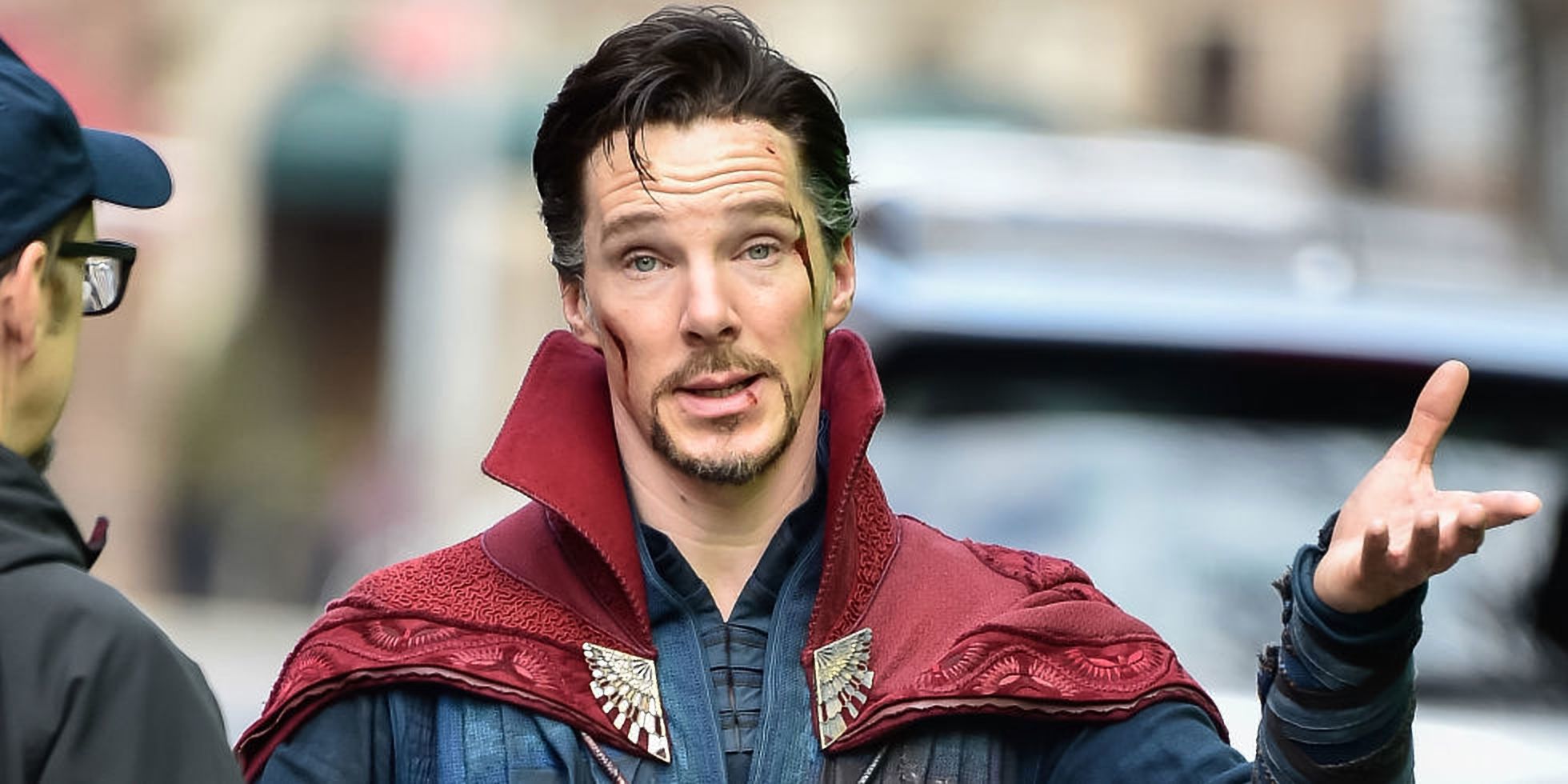 Watch Benedict Cumberbatch Walk into a Comic Shop Dressed as Doctor Strange
