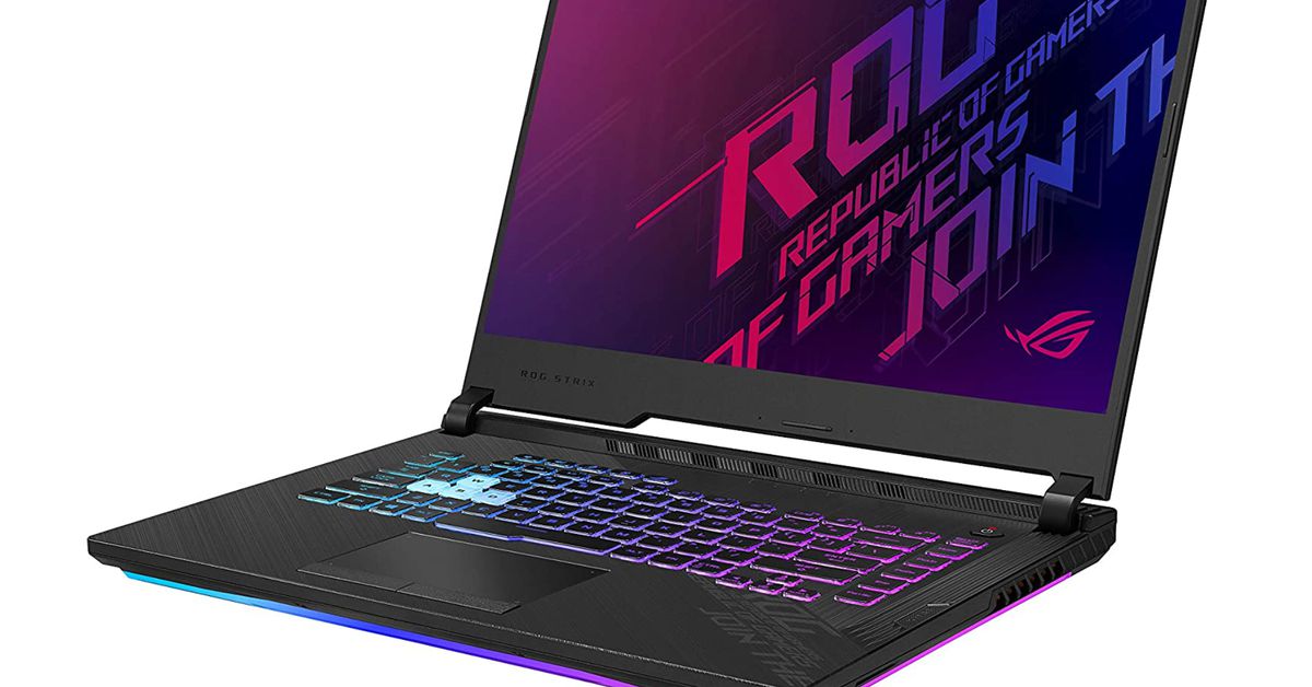 Asus’ LED-filled gaming laptop with a 144Hz refresh rate display costs just 0