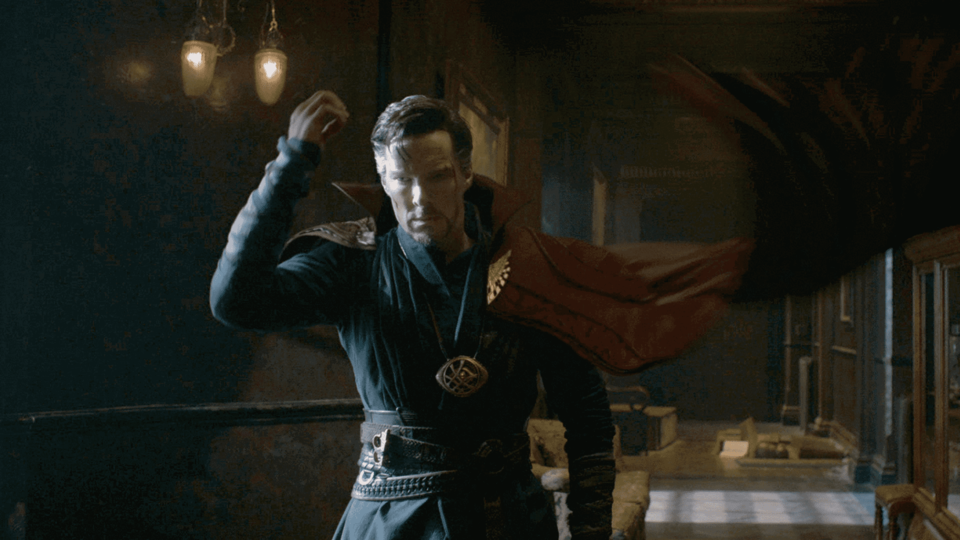 Watch Benedict Cumberbatch Wander Into A Comic Book Store Dressed As Doctor Strange
