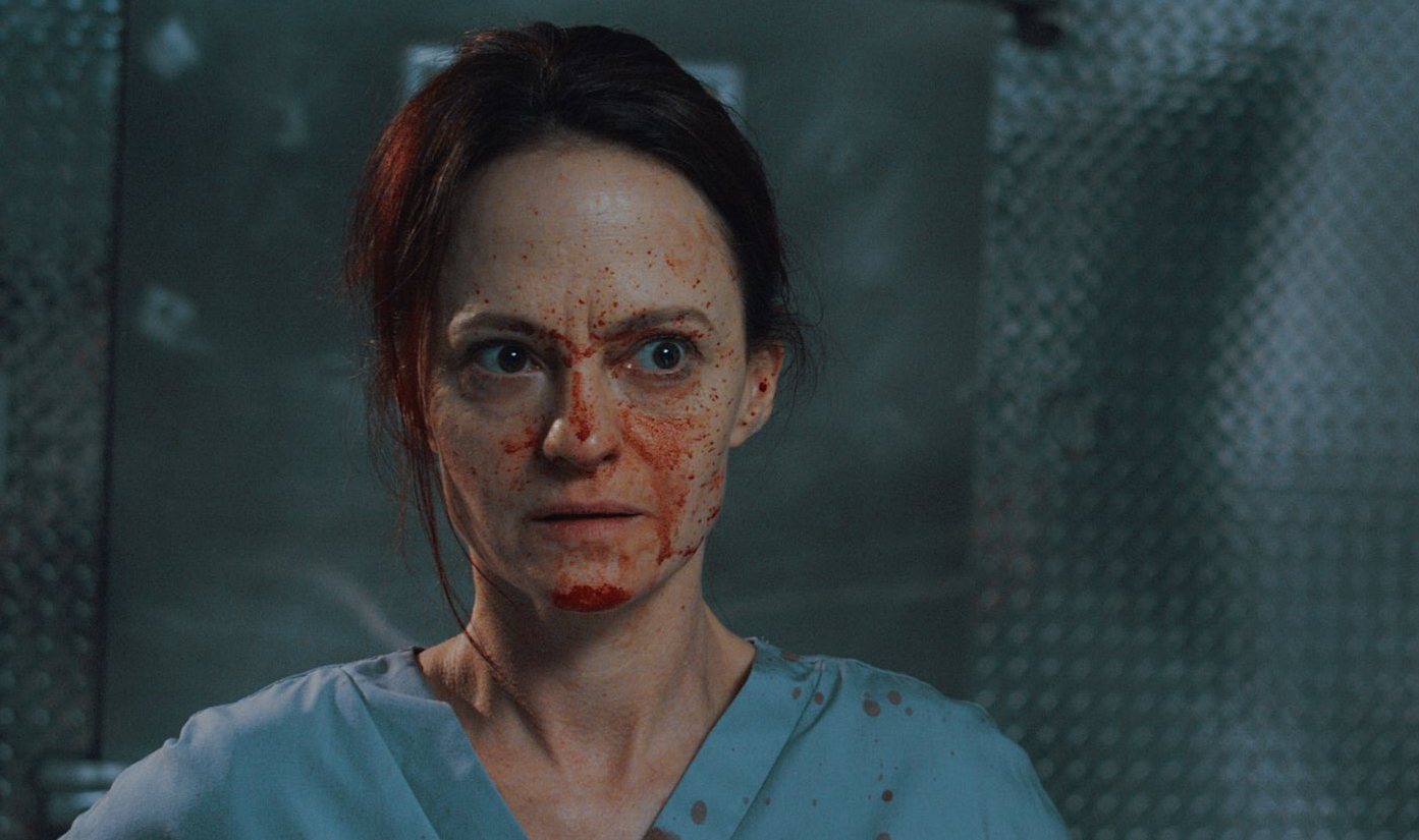 ’12 Hour Shift’ Review: Angela Bettis Is a Bloody Delight in Brea Grant’s Grindhouse Comedy
