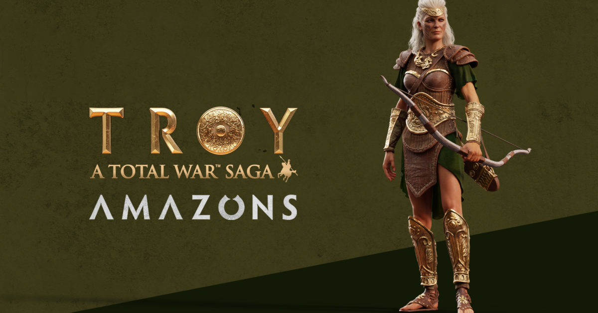 A Total War Saga: Troy Gets Receives The Amazons DLC