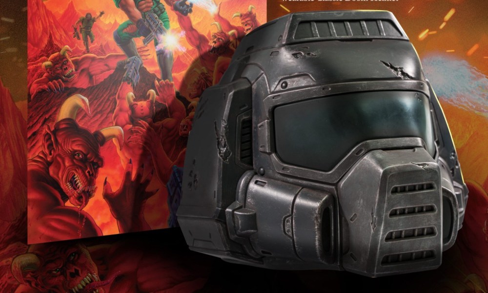 A Wearable Version of the Classic ‘DOOM’ Helmet Goes on Sale This Friday!