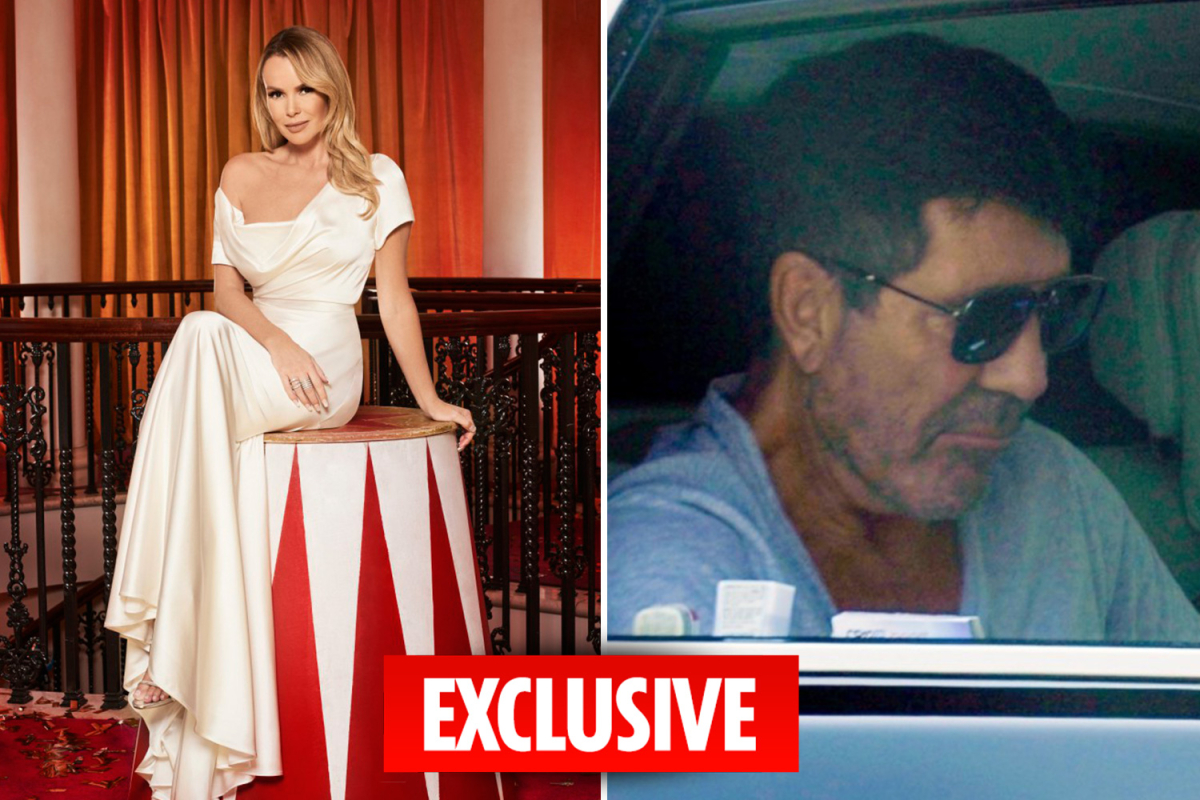 Amanda Holden reveals she feared pal Simon Cowell was going to die from horror bike accident