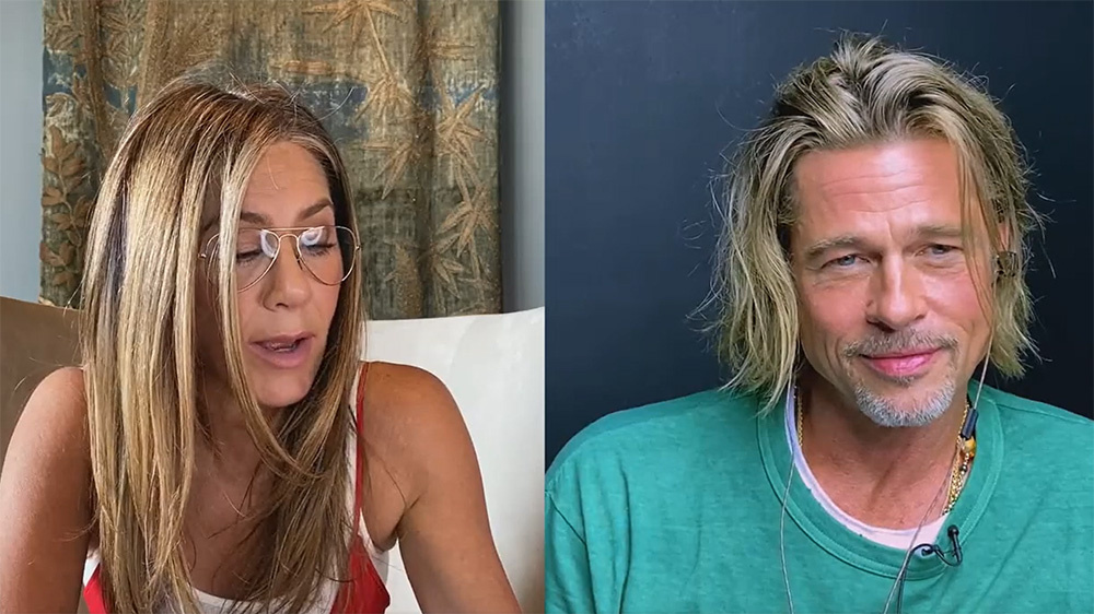 Brad Pitt, Jennifer Aniston Reunite in ‘Fast Times at Ridgemont High’ Fundraiser