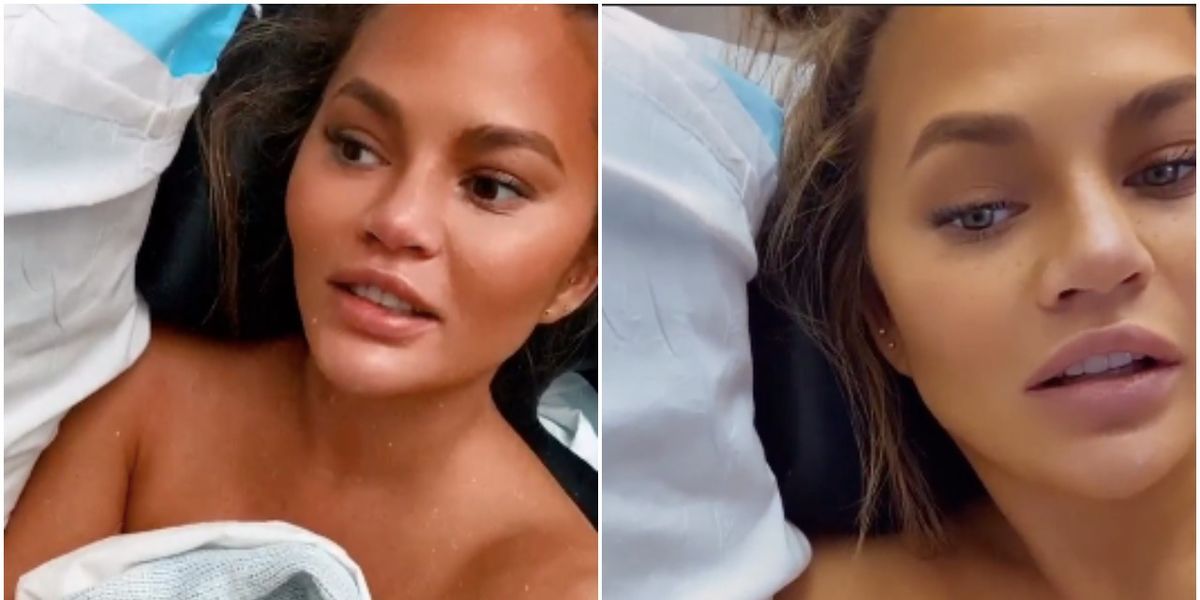 Chrissy Teigen Reveals She’s Been Hospitalized Amid Pregnancy Bed Rest