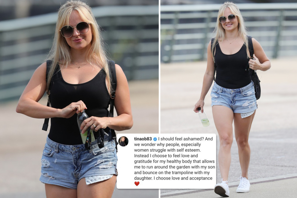 Coronation Street’s Tina O’Brien slams trolls who asked if she’d had a ‘fat transplant’ after wearing denim hotpants
