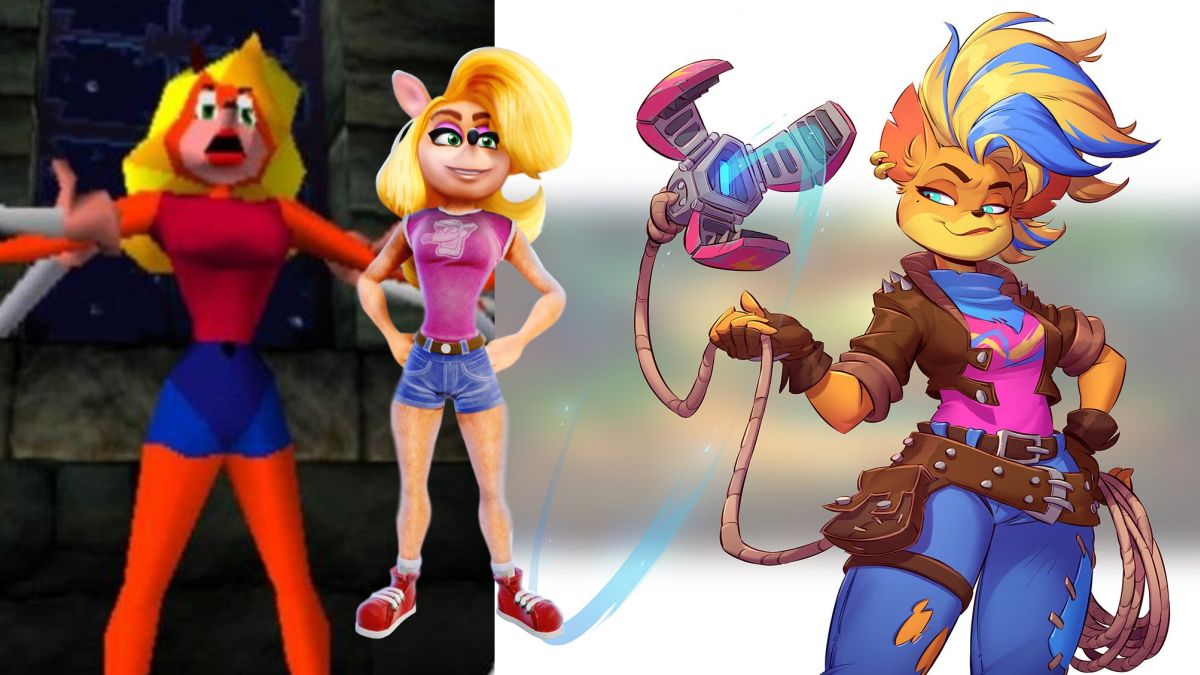 Crash Bandicoot S Girlfriend Gets One Heck Of A Glow Up Cooncel