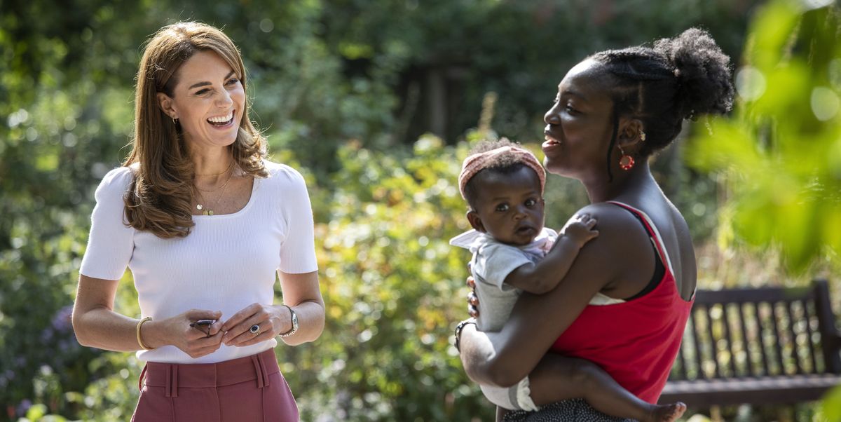 Duchess Kate Meets Parent Volunteers Who Helped Moms and Dads During the Pandemic