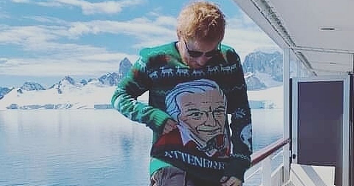 Ed Sheeran took chilly holiday nine months before naming baby Antarctica