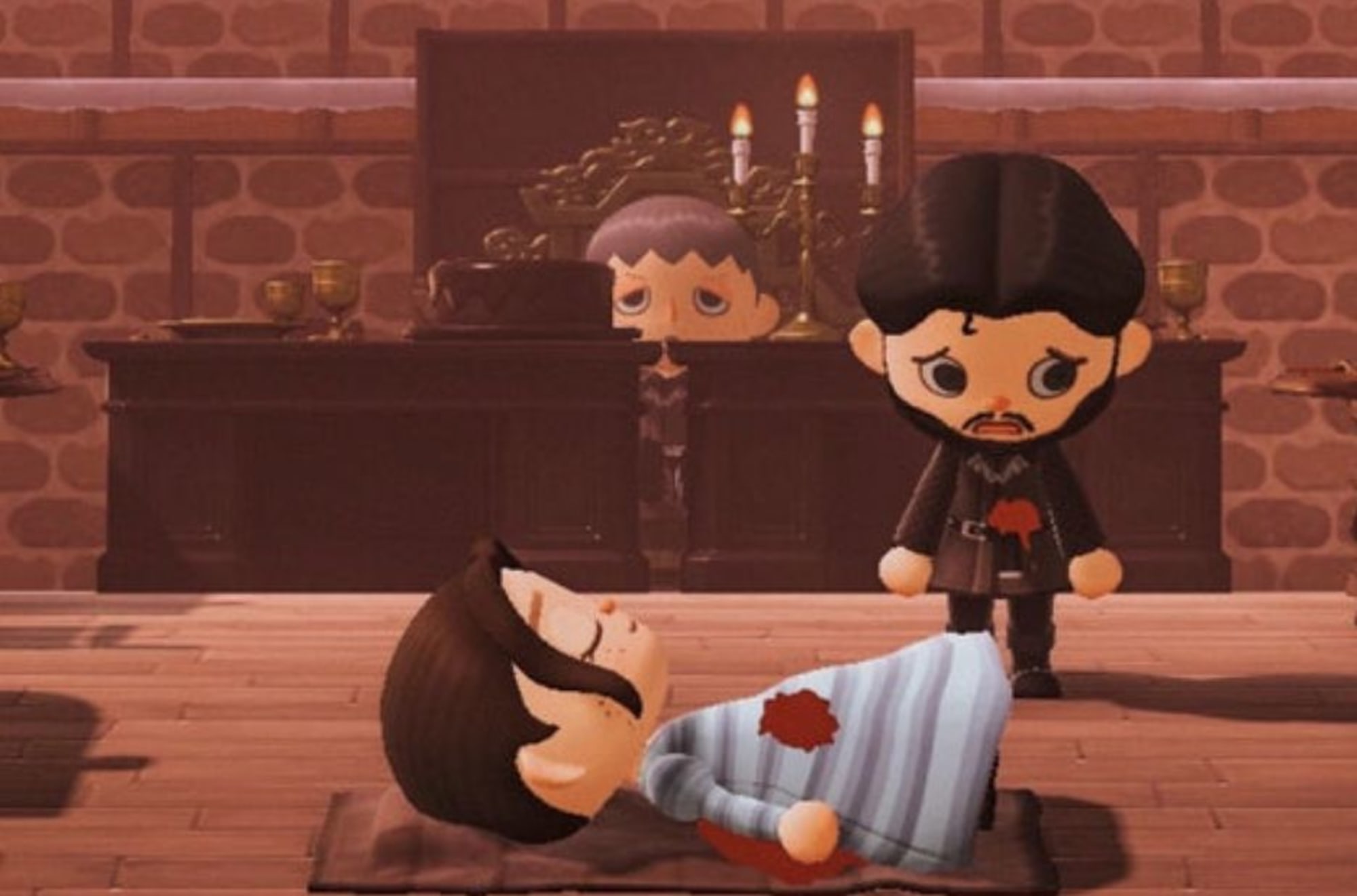 Game of Thrones fan recreates the Red Wedding in Animal Crossing