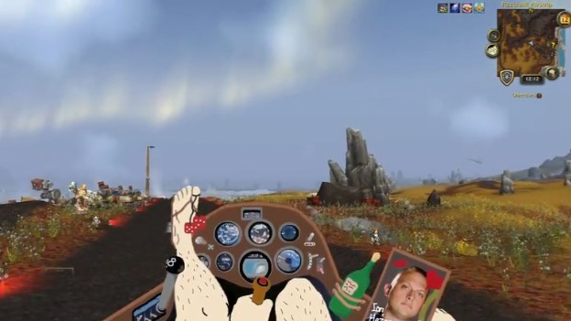 Here’s Microsoft Flight Simulator in World of Warcraft