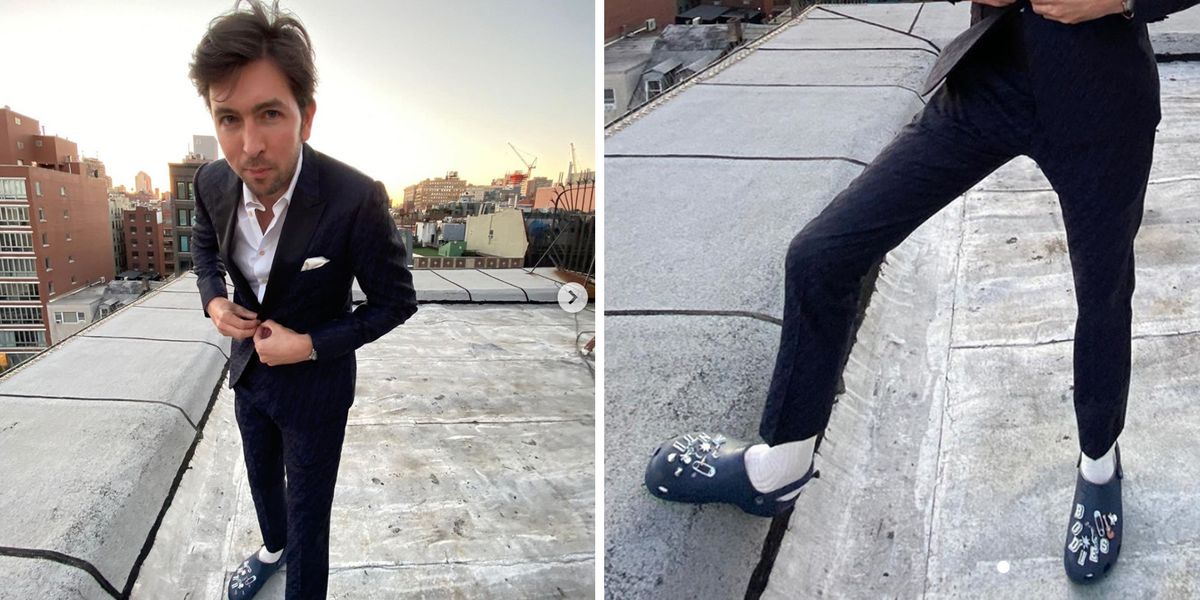 If Someone Was Going to Wear Crocs to the Emmys, It Was Going to Be Cousin Greg