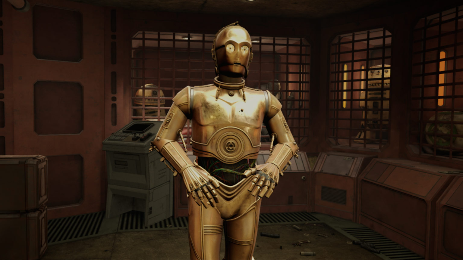 In Star Wars: Tales from the Galaxy’s Edge, You’ll Encounter Anthony Daniels’ C-3PO…and Meet Master Yoda