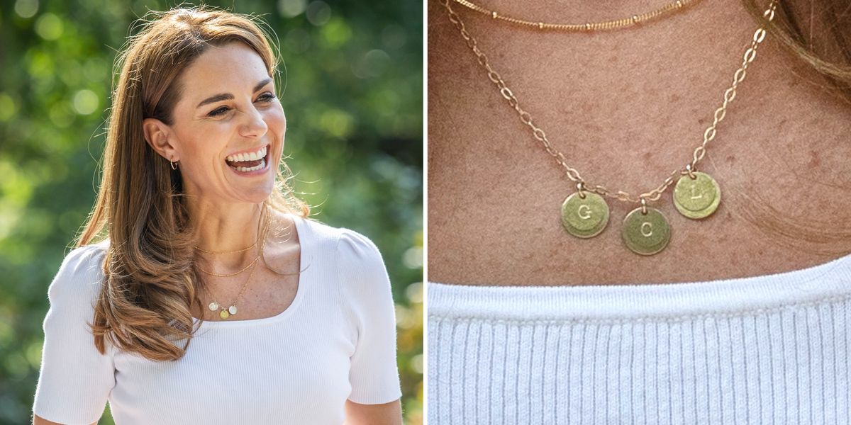 Kate Middleton Wore a Necklace with a Sweet Dedication to Her Three Children