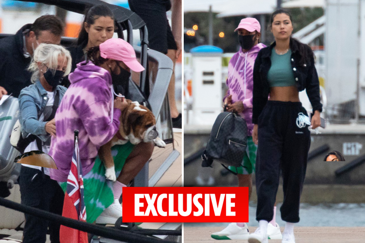 Lewis Hamilton enjoys yacht trip with stunning model Florence Mueller who looks just like ex Nicole Scherzinger