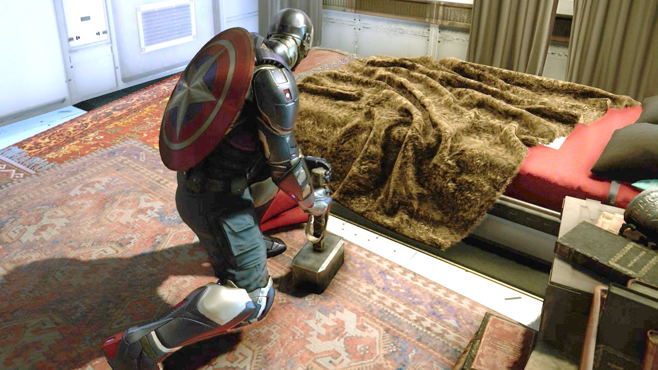 Marvel’s Avengers: All Avengers Try To Lift Thor’s Hammer
