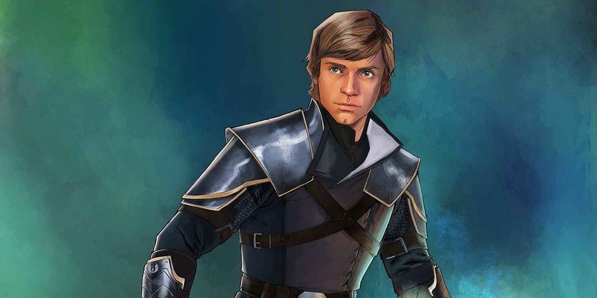 Medieval Luke Skywalker Wields Excalibur Lightsaber In Star Wars Fan Art