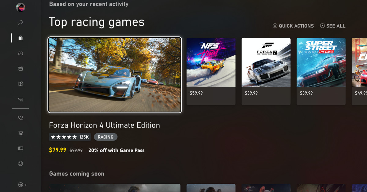 Microsoft’s new digital Xbox store now available to all Xbox One owners