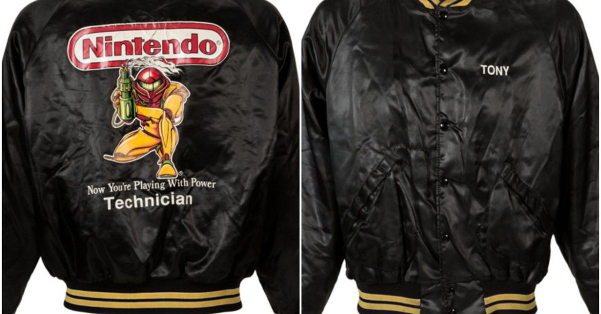 Nintendo Employee Metroid Jacket Up For Auction At Heritage
