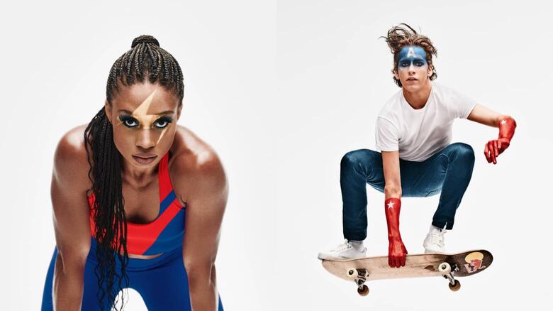 Olympic Athletes Transform into Heroes from ‘Marvel’s Avengers’