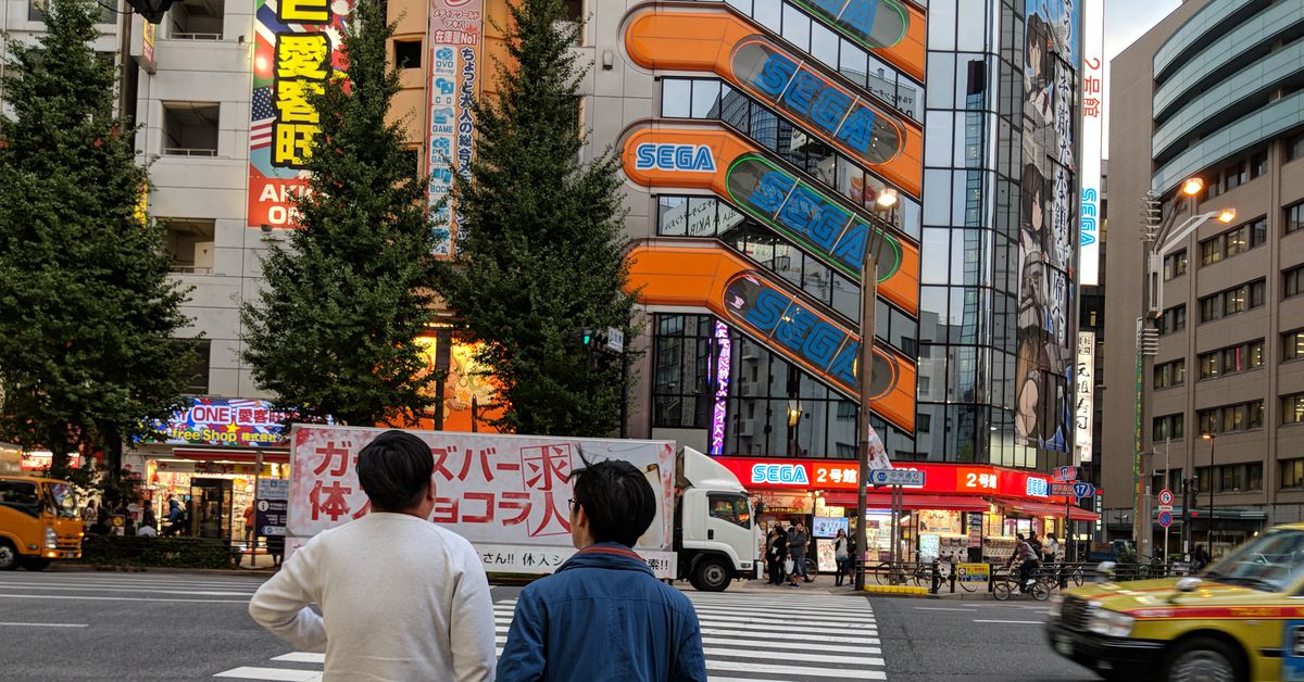 Pour one out for the iconic Sega building in Akihabara