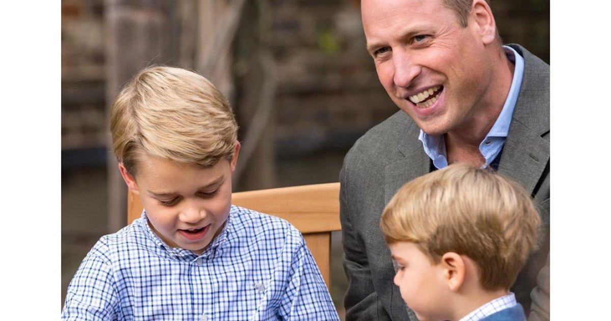 Prince William and Duchess Kate Share New Photos of George, Charlotte and Louis Meeting David Attenborough