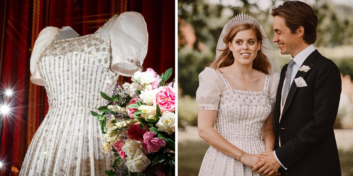 Princess Beatrice’s Wedding Dress Is Now on Display at Windsor Castle