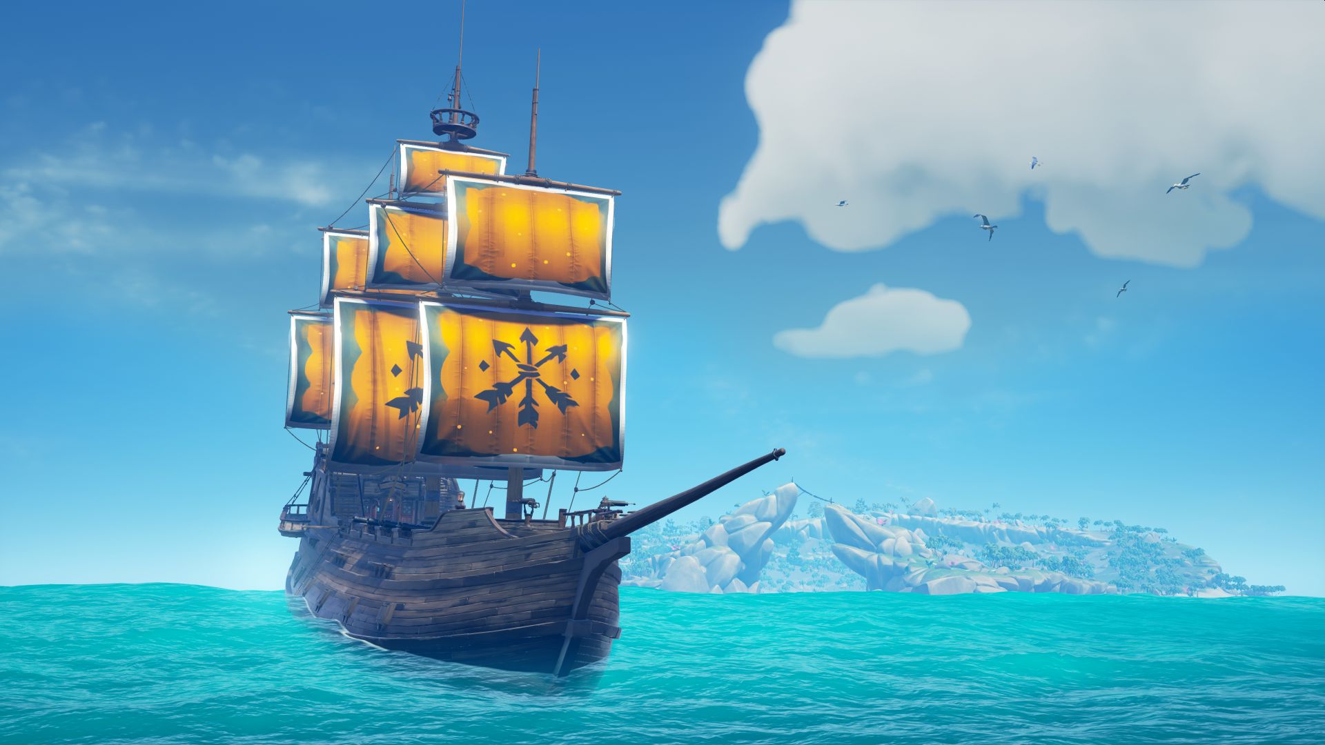 Sea of Thieves gets a new premium sail to support charity Stand Up To Cancer