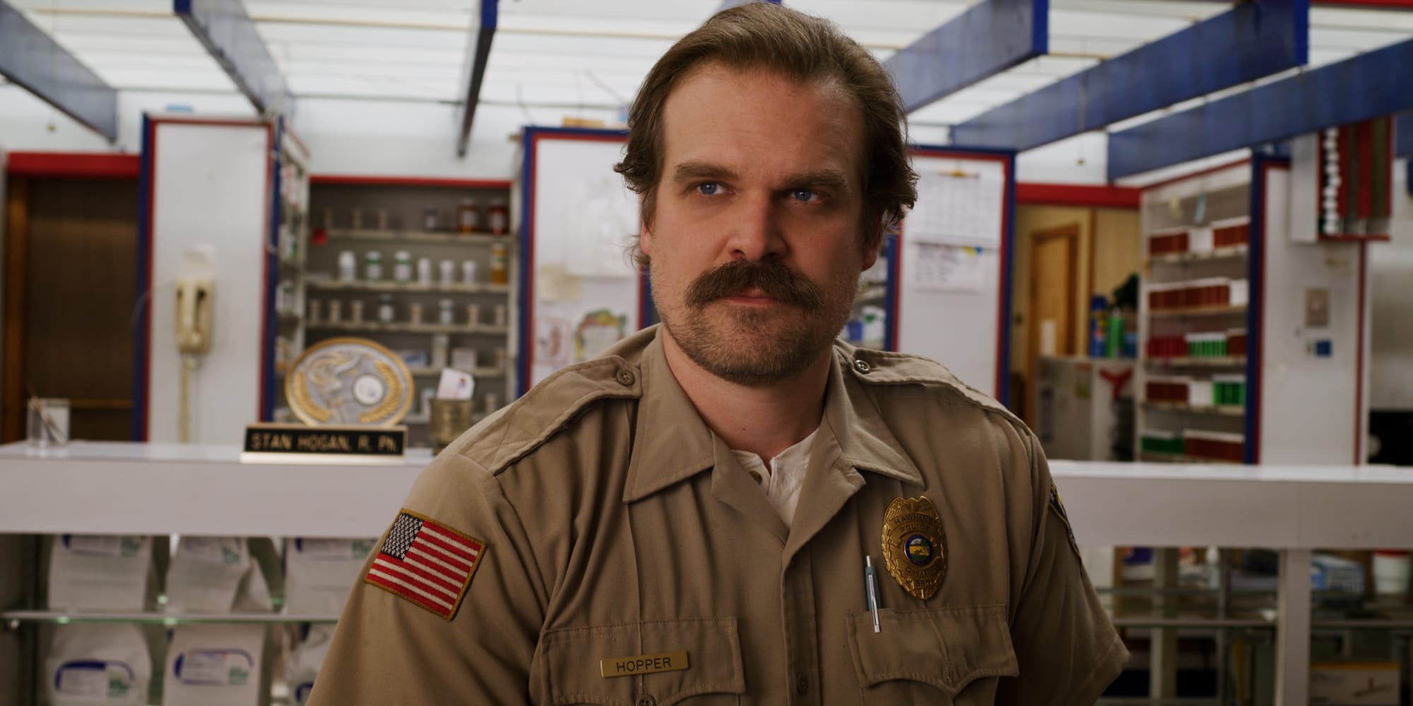 Stranger Things star David Harbour (Sheriff Hopper) and Lily Allen marry in Vegas