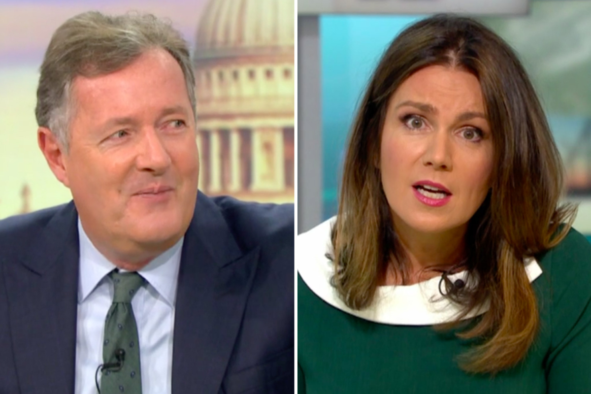 Susanna Reid fat-shames ‘chubster’ Piers Morgan and tells him to lose weight after admitting she has put on a stone