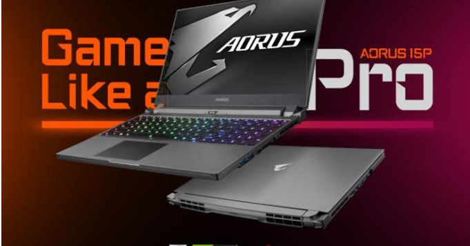The Aorus 15P is a light gaming laptop designed for esports pros