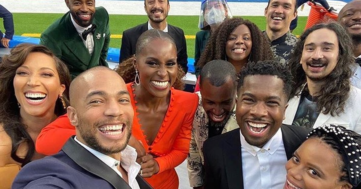 The Insecure Cast Went All Out For the Emmys by Taking Over an Entire Football Stadium