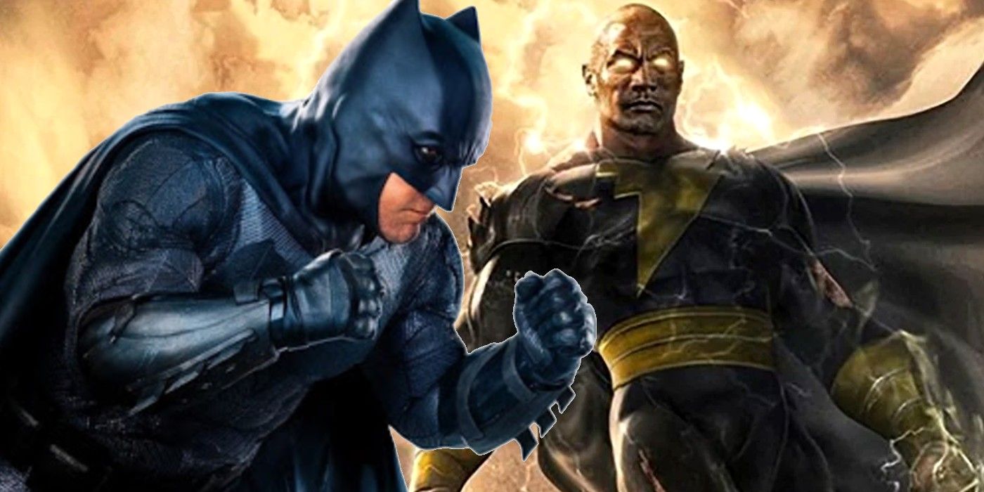 The Rock’s Black Adam Actually Replaces The DCEU Batman (Not Superman)