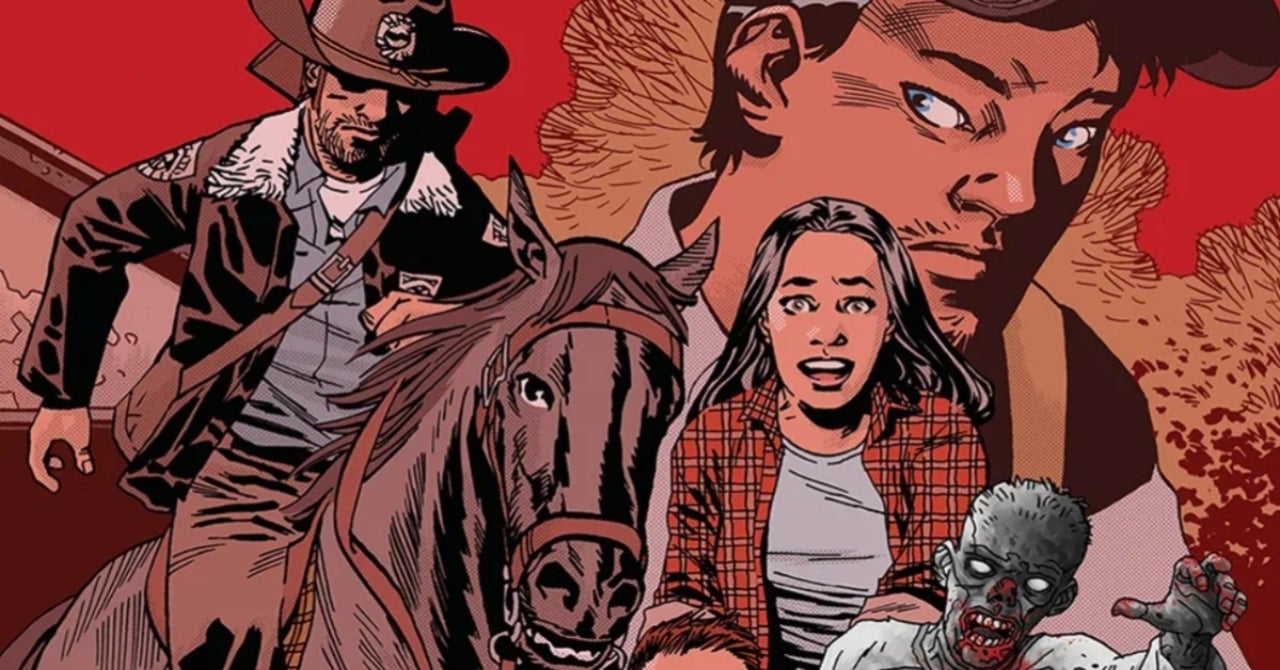 The Walking Dead Deluxe’s Charlie Adlard Covers Released by Image Comics