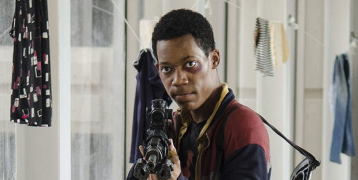 The Walking Dead star says he “collapsed and sobbed” when filming his death scene