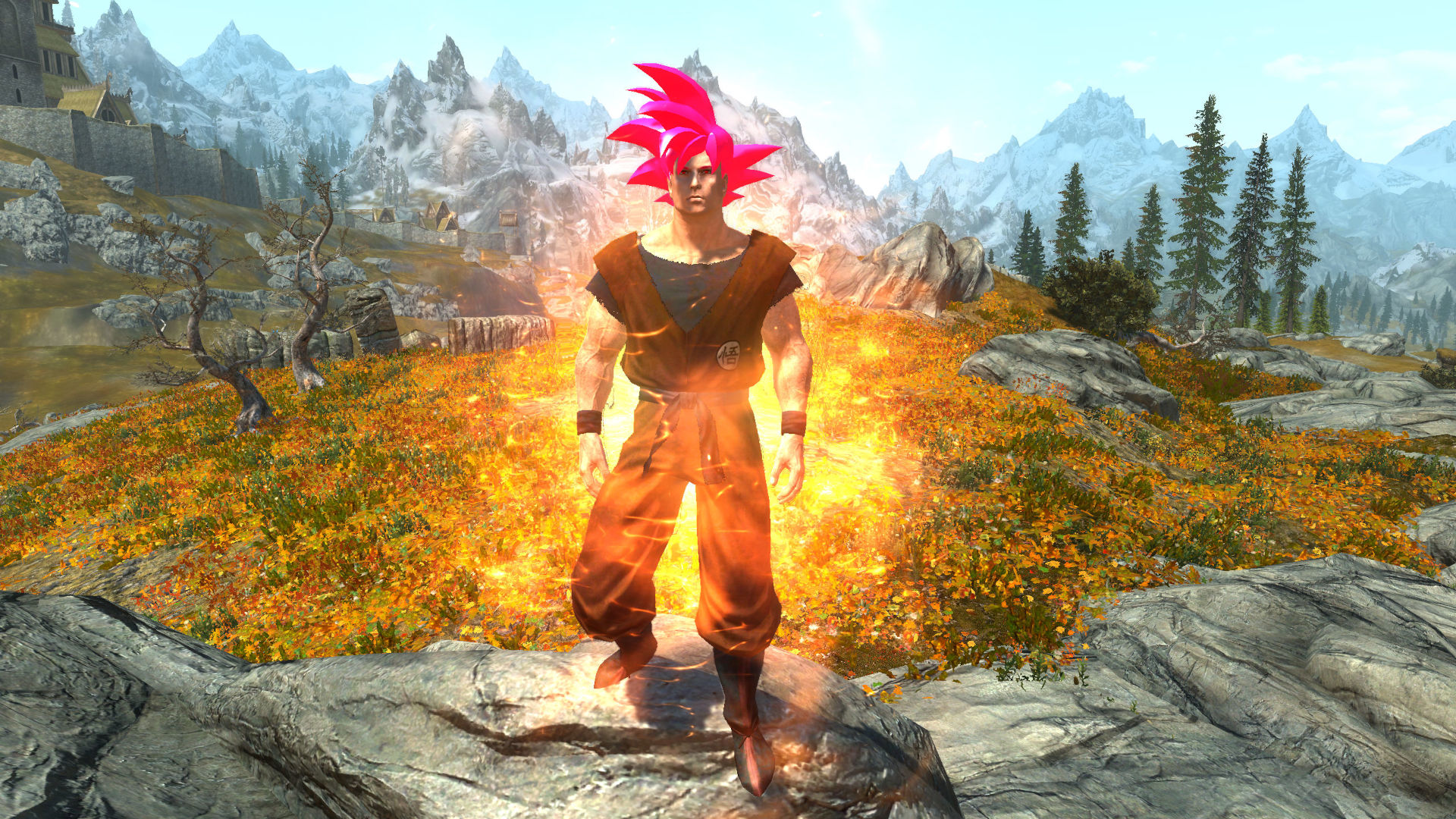 This Skyrim mod turns it into Dragon Ball Z
