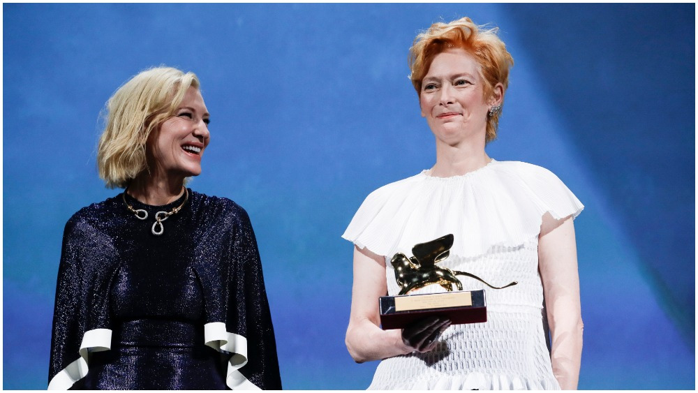 Tilda Swinton Accepts Venice Golden Lion With Love Letter to Cinema, Ends With ‘Wakanda Forever’