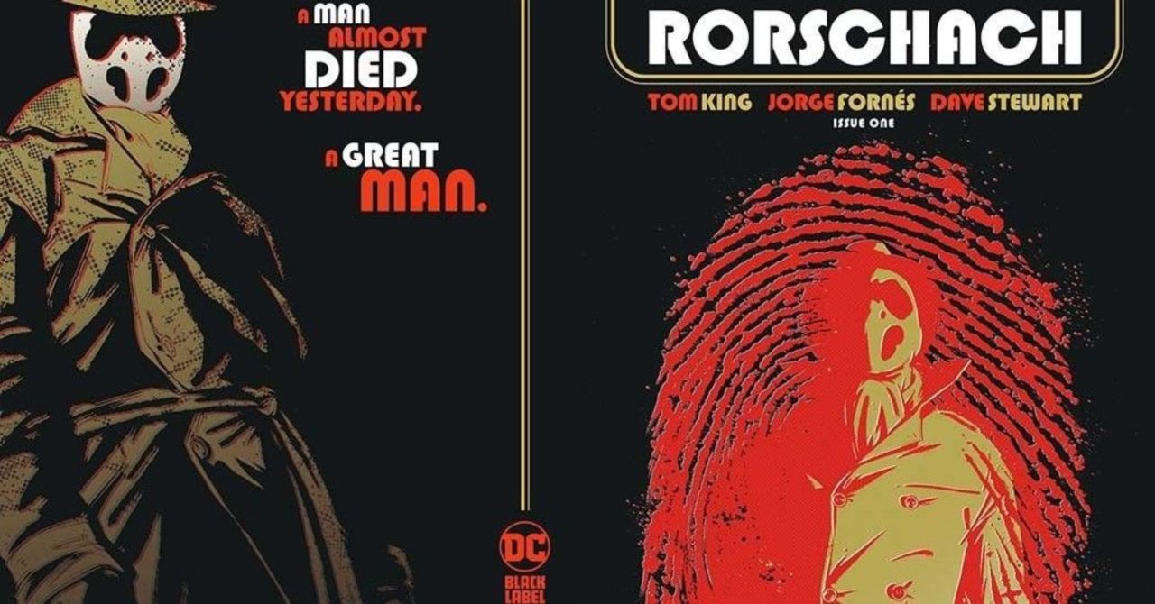 Wrap Around Covers for Rorschach Comic Revealed