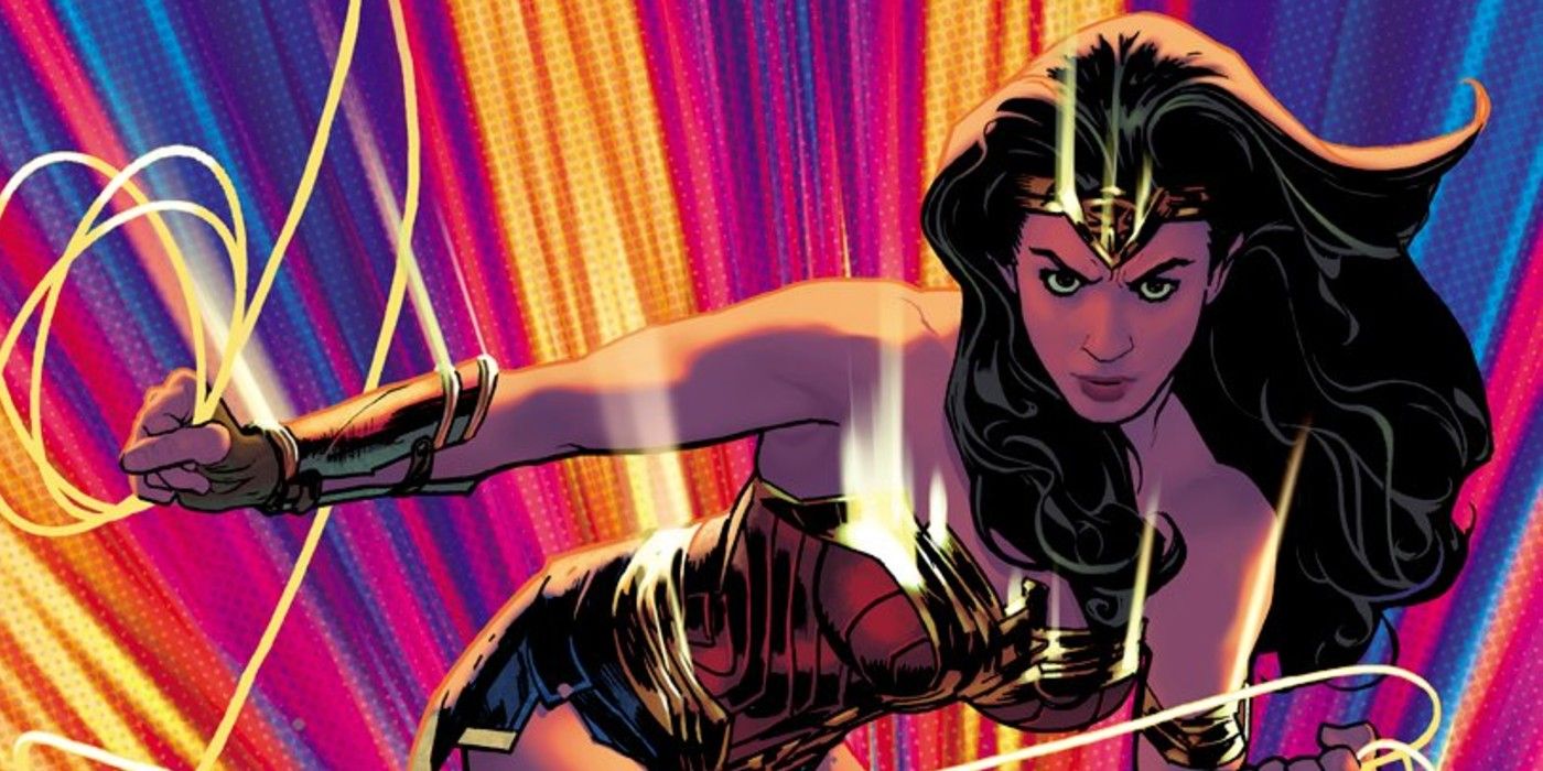 Adam Hughes’ Wonder Woman 1984 Variant Gets Psychedelic Animation Treatment