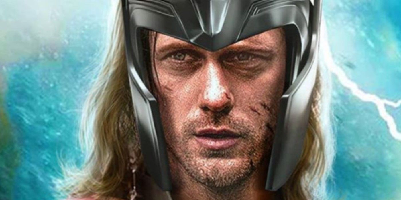 Alexander Skarsgård Becomes the MCU’s Thor in Alternate Universe Artwork