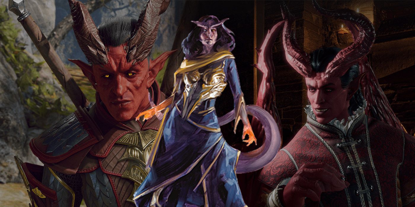 Baldur’s Gate 3 Tieflings Are a Perfect Representation of the Dungeons and Dragons Race