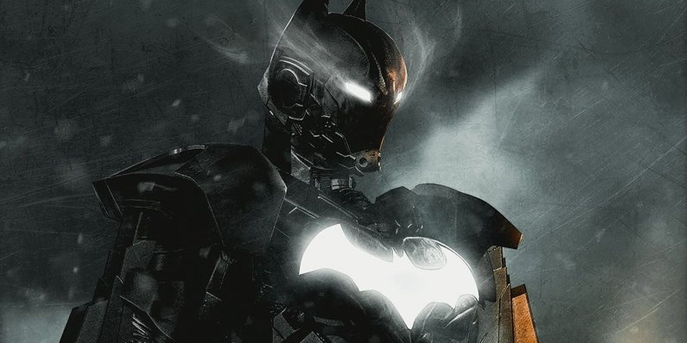 Batman Wearing Iron Man-Style Armor Looks Like His Superman Battle Suit