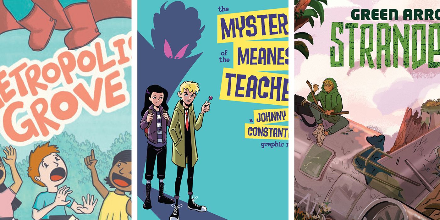 DC Middle Grade 2021 Graphic Novels Debut Cover Art