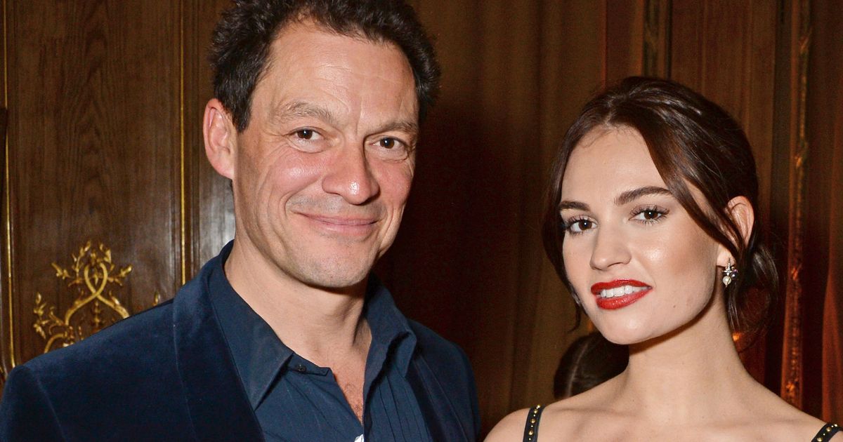 Dominic West and Lily James break Italy’s tough Covid rules with tandem scooter ride