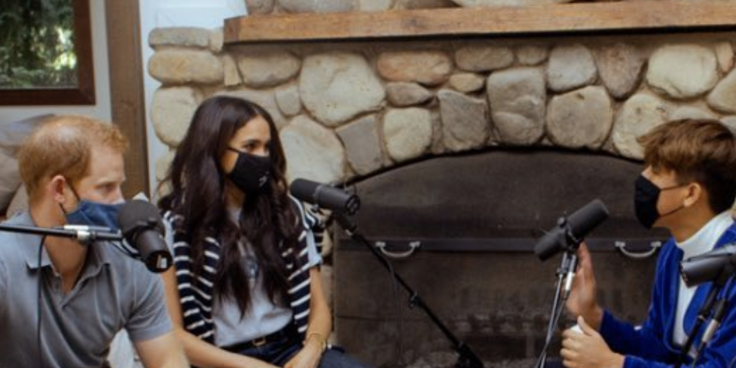 Duchess Meghan and Prince Harry Appear on the Teenager Therapy Podcast
