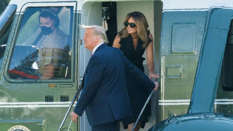 ​New Photo Reignites Melania Trump Body Double Conspiracy Theory