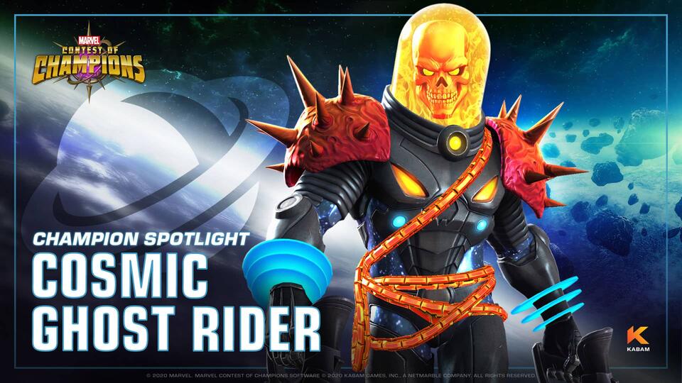 Entering Marvel Contest of Champions: Cosmic Ghost Rider | Cooncel